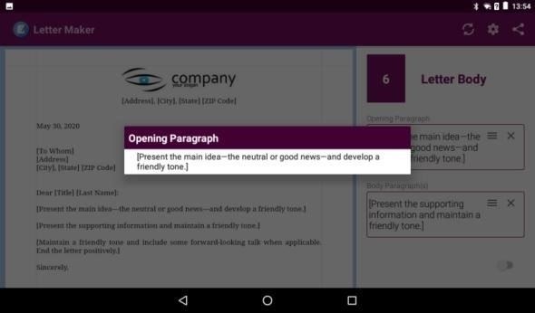 Сравнение возможностей решений для Android и Windows Document Builders