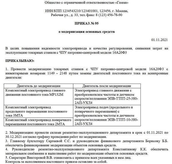 Ограничения на модификацию и реконструкцию