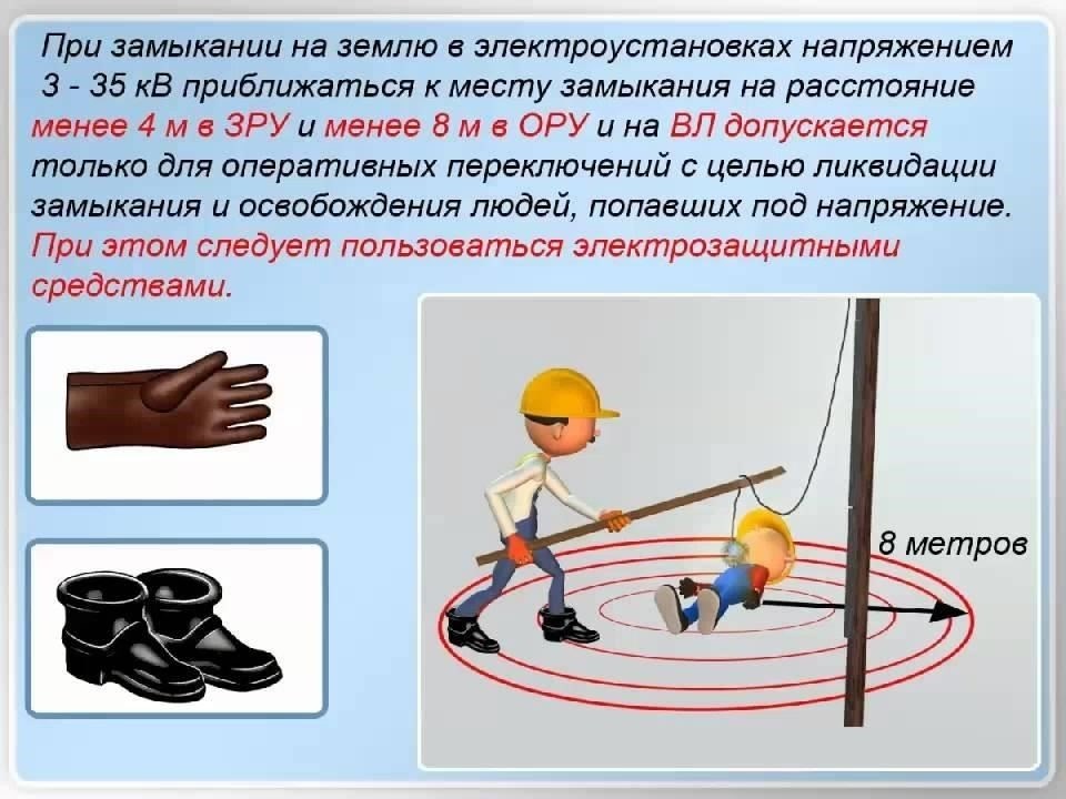 Проведение обучения по технике безопасности для электромонтеров